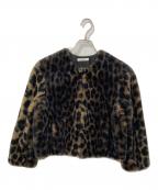 EPOCAエポカ）の古着「フェイクファーブルゾン」｜ブラウン