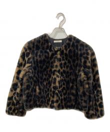 EPOCA（エポカ）の古着「フェイクファーブルゾン」｜ブラウン