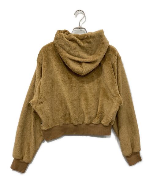 Hysteric Glamour（ヒステリックグラマー）Hysteric Glamour (ヒステリックグラマー) SUPER HYS ワッペンパーカー/スーパーヒステリック　ワッペンパーカー ブラウン サイズ:Freeの古着・服飾アイテム