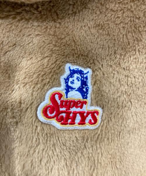 Hysteric Glamour（ヒステリックグラマー）Hysteric Glamour (ヒステリックグラマー) SUPER HYS ワッペンパーカー/スーパーヒステリック　ワッペンパーカー ブラウン サイズ:Freeの古着・服飾アイテム
