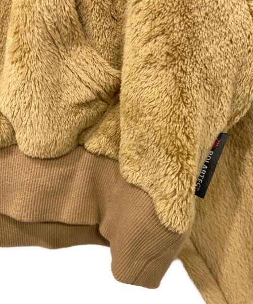 Hysteric Glamour（ヒステリックグラマー）Hysteric Glamour (ヒステリックグラマー) SUPER HYS ワッペンパーカー/スーパーヒステリック　ワッペンパーカー ブラウン サイズ:Freeの古着・服飾アイテム