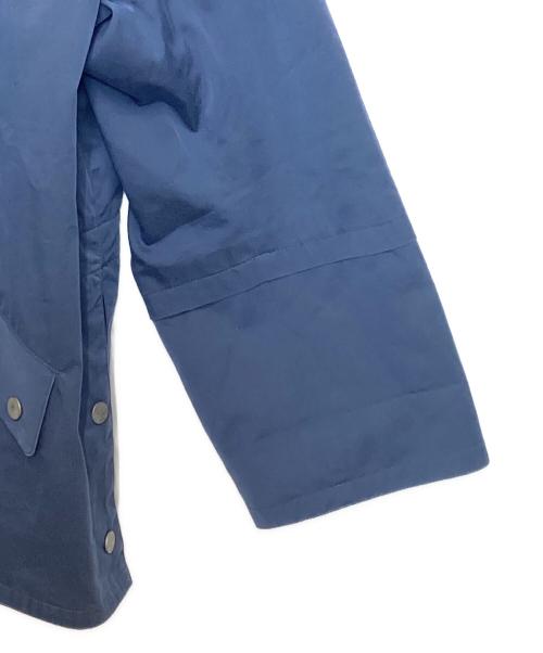 BLAMINK（ブラミンク）BLAMINK (ブラミンク) コットンナイロンフーデッドパーカ ブルー サイズ:1の古着・服飾アイテム