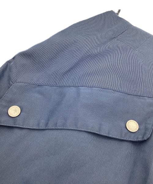 BLAMINK（ブラミンク）BLAMINK (ブラミンク) コットンナイロンフーデッドパーカ ブルー サイズ:1の古着・服飾アイテム