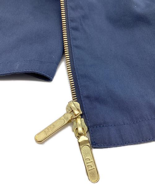 BLAMINK（ブラミンク）BLAMINK (ブラミンク) コットンナイロンフーデッドパーカ ブルー サイズ:1の古着・服飾アイテム