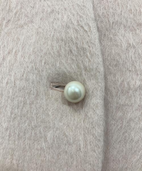 ANAYI（アナイ）ANAYI (アナイ) アルパカヘリンボンロングジレ ピンク サイズ:38の古着・服飾アイテム