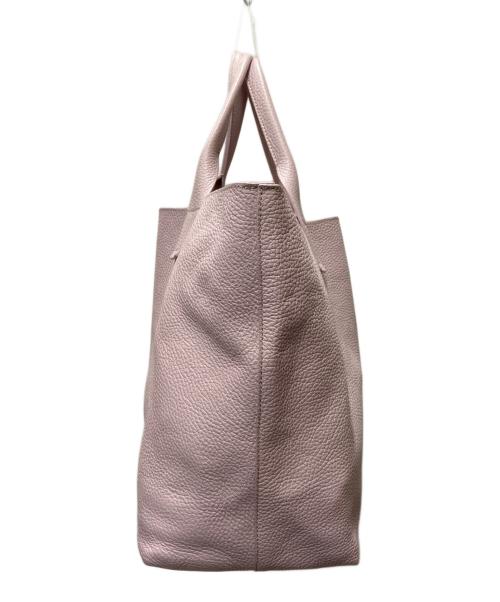 IACUCCI（イアクッチ）IACUCCI (イアクッチ) レザートートバッグ パープルの古着・服飾アイテム