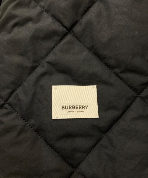 BURBERRY（バーバリー）BURBERRY (バーバリー) ノーカラーキルティングジャケット ネイビー サイズ:Sの古着・服飾アイテム