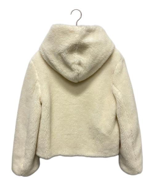 BURBERRY（バーバリー）BURBERRY (バーバリー) AUSTREL/ダウンボアジャケット オフホワイト サイズ:38の古着・服飾アイテム