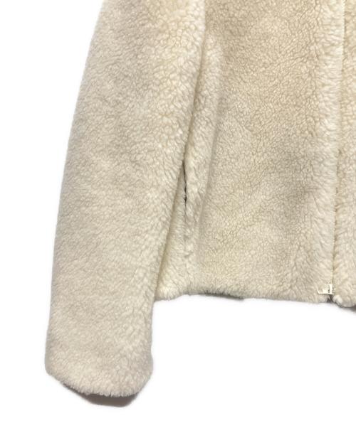 BURBERRY（バーバリー）BURBERRY (バーバリー) AUSTREL/ダウンボアジャケット オフホワイト サイズ:38の古着・服飾アイテム