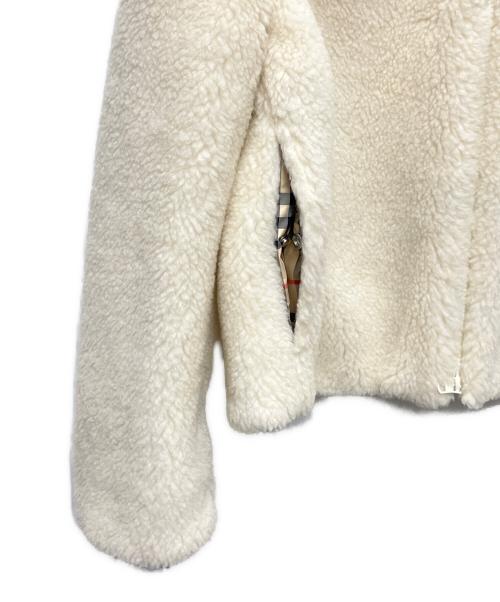 BURBERRY（バーバリー）BURBERRY (バーバリー) AUSTREL/ダウンボアジャケット オフホワイト サイズ:38の古着・服飾アイテム