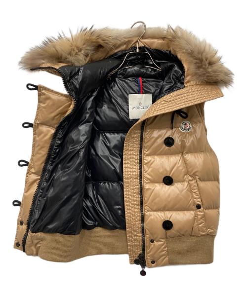 MONCLER（モンクレール）MONCLER (モンクレール) TARN GILET ダウンベスト/タルン　ジレ　ダウンベスト ベージュの古着・服飾アイテム