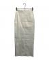 ISSEY MIYAKE (イッセイミヤケ) MEMBRANE タイトスカート ホワイト サイズ:2：20000円