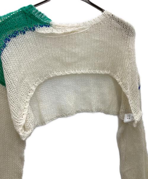 PAMM（パム）PAMM (パム) 海辺の一日のショートニット ベージュ サイズ:SIZEFREEの古着・服飾アイテム