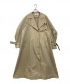 ETRE TOKYOエトレトウキョウ）の古着「コンシャススリーブトレンチコート」｜ベージュ