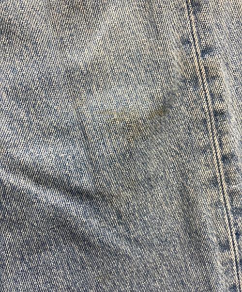Mediam（ミディアム）Mediam (ミディアム) タックデニムパンツ インディゴ サイズ:28の古着・服飾アイテム