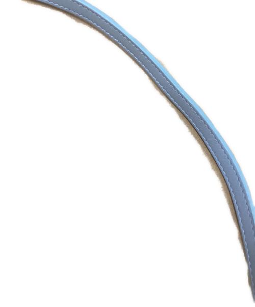 JIL SANDER（ジルサンダー）JIL SANDER (ジルサンダー) border leather tote ブラウンの古着・服飾アイテム