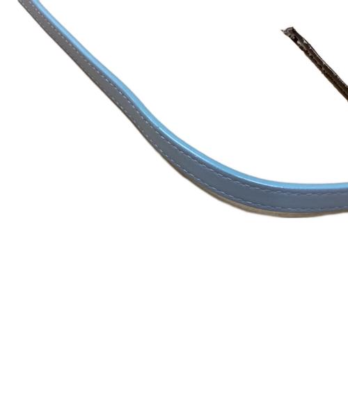 JIL SANDER（ジルサンダー）JIL SANDER (ジルサンダー) border leather tote ブラウンの古着・服飾アイテム