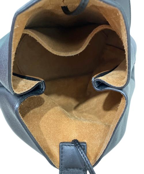 BOTTEGA VENETA（ボッテガベネタ）BOTTEGA VENETA (ボッテガベネタ) ドロップスモールバケットバッグ ブラックの古着・服飾アイテム