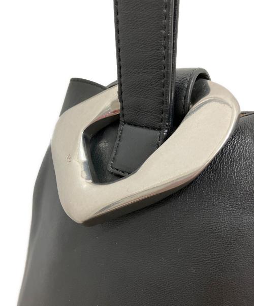 BOTTEGA VENETA（ボッテガベネタ）BOTTEGA VENETA (ボッテガベネタ) ドロップスモールバケットバッグ ブラックの古着・服飾アイテム