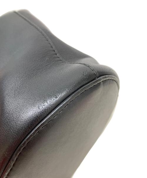BOTTEGA VENETA（ボッテガベネタ）BOTTEGA VENETA (ボッテガベネタ) ドロップスモールバケットバッグ ブラックの古着・服飾アイテム