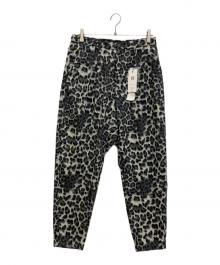 CAMBIO（カンビオ）の古着「Leopard Balloon Easy Pants　レオパードバルーンイージーパンツ」｜グレー