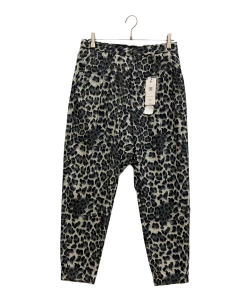 CAMBIO（カンビオ）CAMBIO (カンビオ) Leopard Balloon Easy Pants　レオパードバルーンイージーパンツ グレー サイズ:Ｌ 未使用品の古着・服飾アイテム
