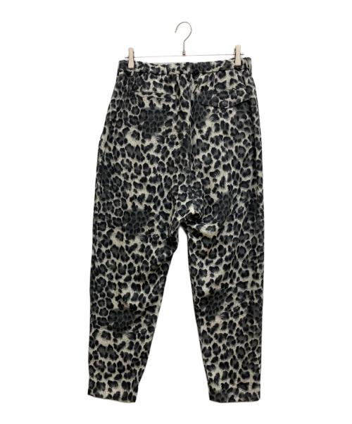 CAMBIO（カンビオ）CAMBIO (カンビオ) Leopard Balloon Easy Pants　レオパードバルーンイージーパンツ グレー サイズ:Ｌ 未使用品の古着・服飾アイテム