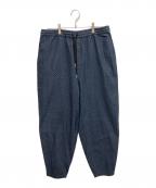 CAMBIOカンビオ）の古着「バルーンパンツ」｜ネイビー
