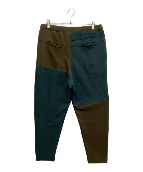 CAMBIO（カンビオ）CAMBIO (カンビオ) URAKE×KANOKO Mix Balloon Silhouette Pants バルーンパンツ グリーン サイズ:L 未使用品の古着・服飾アイテム