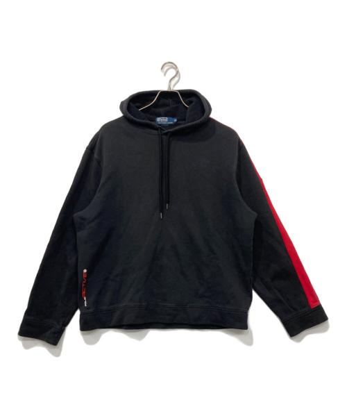 POLO RALPH LAUREN（ポロ・ラルフローレン）POLO RALPH LAUREN (ポロ・ラルフローレン) TEAM POLO ACTIVE PARKA OLD VINTAGE ブラック サイズ:XLの古着・服飾アイテム