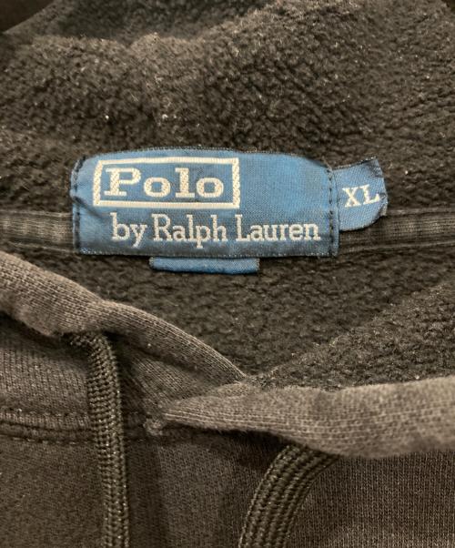 POLO RALPH LAUREN（ポロ・ラルフローレン）POLO RALPH LAUREN (ポロ・ラルフローレン) TEAM POLO ACTIVE PARKA OLD VINTAGE ブラック サイズ:XLの古着・服飾アイテム