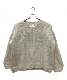 SLOBE IENA×+81 BRANCA（スローブ イエナ×ハチイチブランカ）の古着「ペルーニット」｜ホワイト