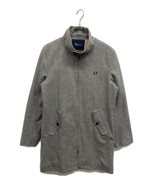 FRED PERRY（フレッドペリー）FRED PERRY (フレッドペリー) ハリントンマックコート グレー サイズ:Lの古着・服飾アイテム