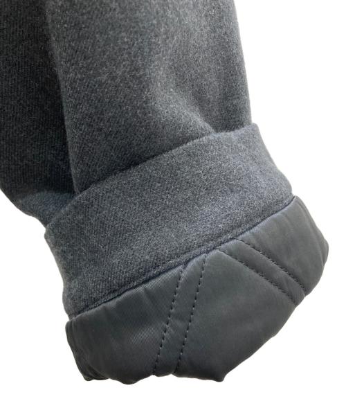 theory（セオリー）theory (セオリー) DOUBLE FLANNEL CROPPED PARKA/ダブル フランネル クロップド パーカー グレー サイズ:Sの古着・服飾アイテム