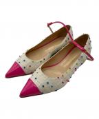 JENNIFER CHAMANDIジェニファーチャマンディ）の古着「ポインテッドトゥパンプス」｜ホワイト