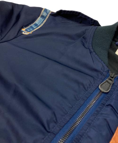 AVIREX TYPE BLUE（アヴィレックス タイプブルー）AVIREX TYPE BLUE (アヴィレックス タイプブルー) TYPE BLUE FLIGHT JACKET/タイプ ブルー フライト ジャケット ネイビー サイズ:Ⅿの古着・服飾アイテム