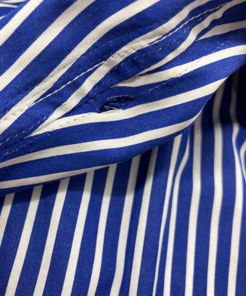 POLO RALPH LAUREN（ポロ・ラルフローレン）POLO RALPH LAUREN (ポロ・ラルフローレン) ストライプシャツ　 ブルーの古着・服飾アイテム