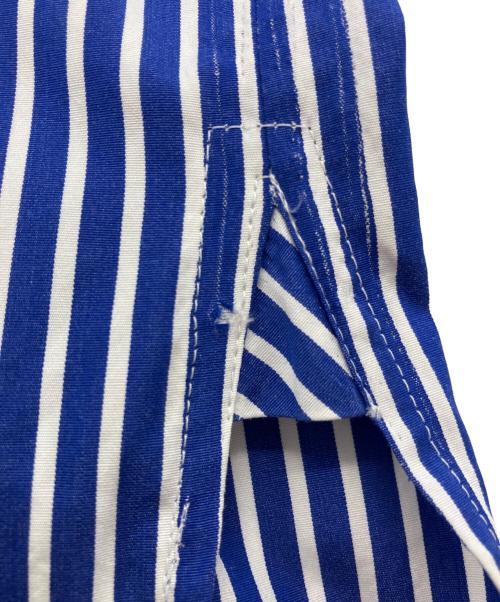 POLO RALPH LAUREN（ポロ・ラルフローレン）POLO RALPH LAUREN (ポロ・ラルフローレン) ストライプシャツ　 ブルーの古着・服飾アイテム