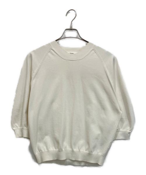 Oblada（オブラダ）Oblada (オブラダ) サマーニット ホワイト サイズ:freeの古着・服飾アイテム