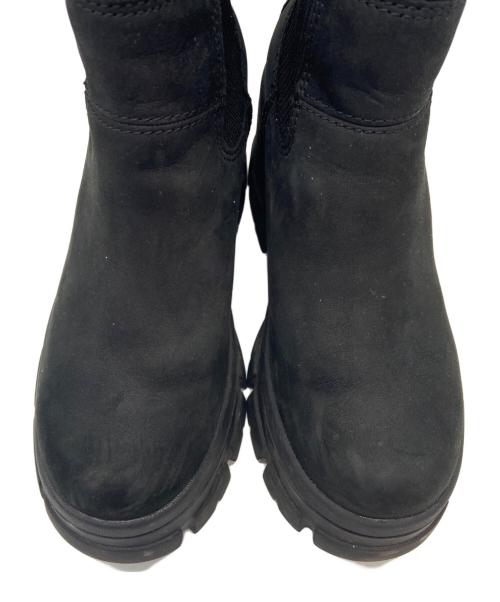 UGG（アグ）UGG (アグ) 厚底ヒールブーツ/ブルックリンチェルシー ブラック サイズ:24.5の古着・服飾アイテム