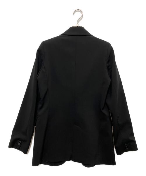 MM6 Maison Margiela（エムエムシックスメゾンマルジェラ）MM6 Maison Margiela (エムエムシックスメゾンマルジェラ) ピークドラペル テーラードジャケット ブラック サイズ:38の古着・服飾アイテム