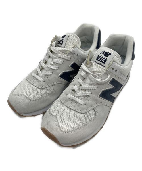 NEW BALANCE（ニューバランス）NEW BALANCE (ニューバランス) ローカットスニーカー ライトグレー サイズ:27.5㎝の古着・服飾アイテム