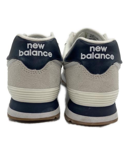 NEW BALANCE（ニューバランス）NEW BALANCE (ニューバランス) ローカットスニーカー ライトグレー サイズ:27.5㎝の古着・服飾アイテム
