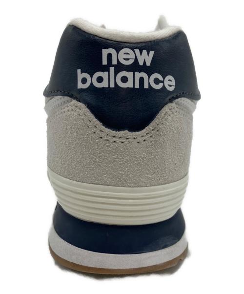 NEW BALANCE（ニューバランス）NEW BALANCE (ニューバランス) ローカットスニーカー ライトグレー サイズ:27.5㎝の古着・服飾アイテム