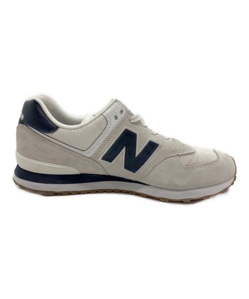 NEW BALANCE（ニューバランス）NEW BALANCE (ニューバランス) ローカットスニーカー ライトグレー サイズ:27.5㎝の古着・服飾アイテム