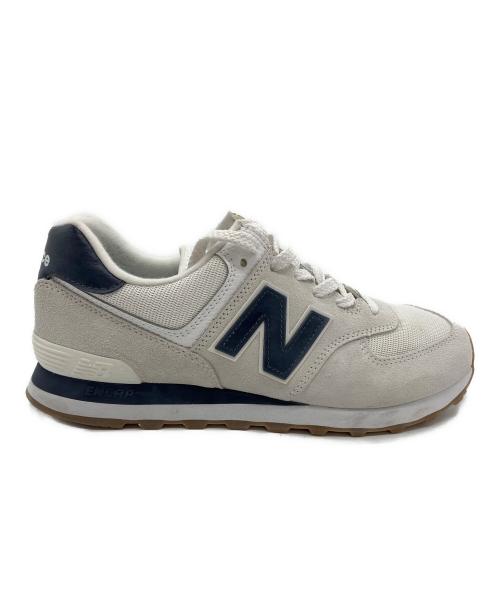 NEW BALANCE（ニューバランス）NEW BALANCE (ニューバランス) ローカットスニーカー ライトグレー サイズ:27.5㎝の古着・服飾アイテム