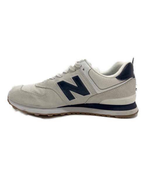 NEW BALANCE（ニューバランス）NEW BALANCE (ニューバランス) ローカットスニーカー ライトグレー サイズ:27.5㎝の古着・服飾アイテム