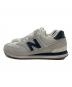 NEW BALANCE (ニューバランス) ローカットスニーカー ライトグレー サイズ:27.5㎝：6000円