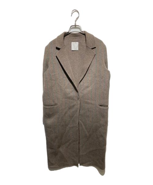 Sandro（サンドロ）Sandro (サンドロ) ウールコート ブラウン サイズ:FREEの古着・服飾アイテム