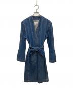 GANNIガニー）の古着「デニムガウンコート」｜インディゴ
